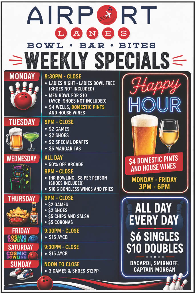 Airport specials